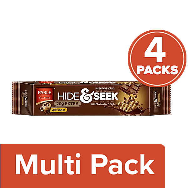 Buy Parle Platina Hide & Seek Caffe Mocha Flavoured Cookies With