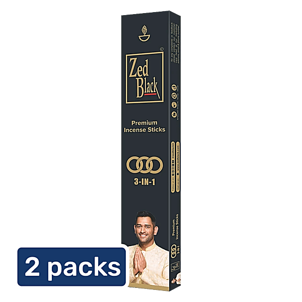 Buy Zed Black Agarbatti ZB 3-in-1 Online at Best Price of Rs null