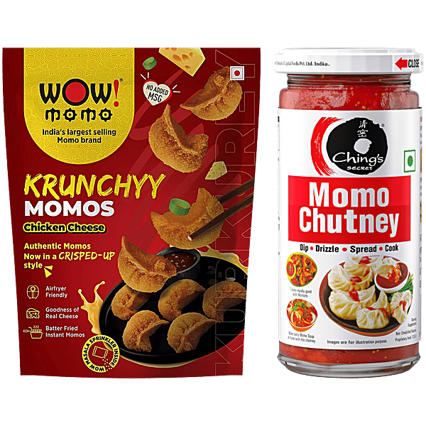 Buy bb Combo Ching's Secret Momo Chutney, 250 g + Wow! Momo