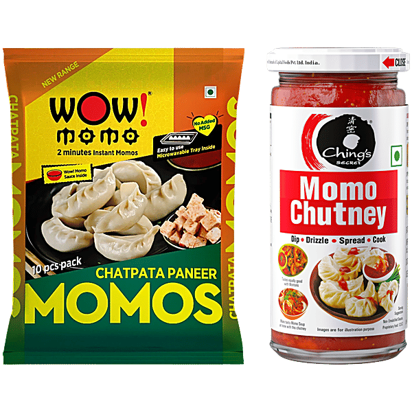 Buy bb Combo Ching's Secret Momo Chutney, 250 g + Wow! Momo