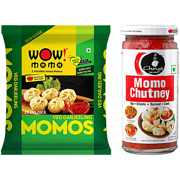 Buy bb Combo Ching's Secret Momo Chutney, 250 g + Wow! Momo