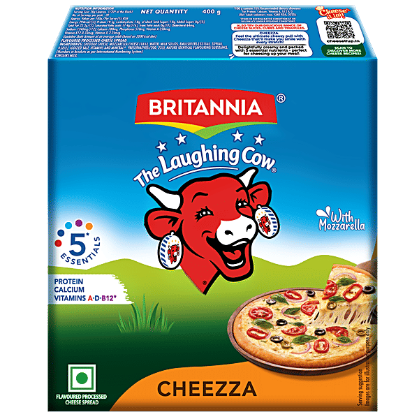 Buy Britannia Cheezza 400 Gm Carton Online At Best Price of Rs
