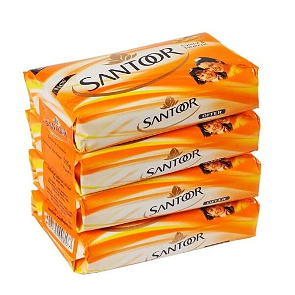SANTOOR SANDAL 110/- (75GMx4P)