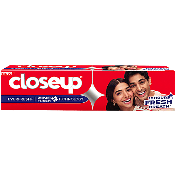 CLOSEUP EVERFRESH GEL TOOTHPASTE 150G.