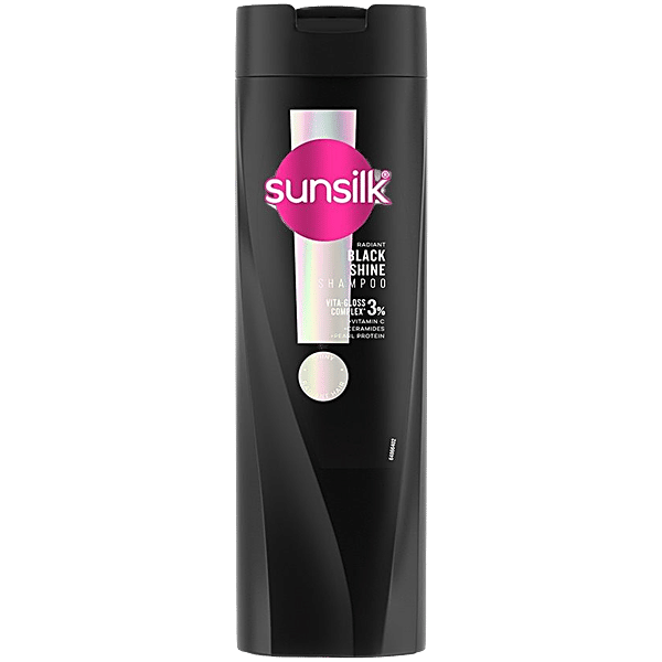 Buy Sunsilk Shampoo Stunning Black Shine Amla Pearl Complex 80 Ml