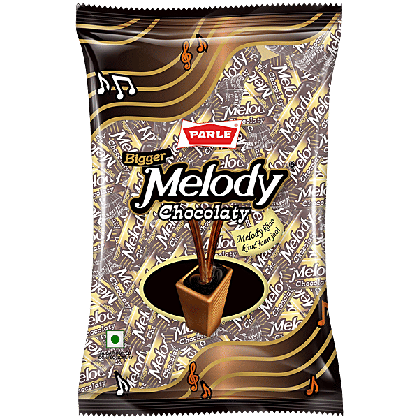 Buy Parle Candy Melody Chocolaty 1955 Gm Pouch Online at the Best