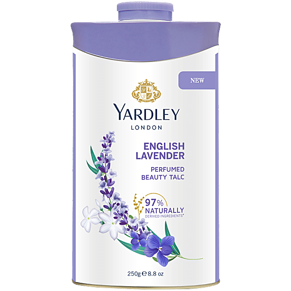 Talc 250g Yardley London English Lavender Perfumed Talc English