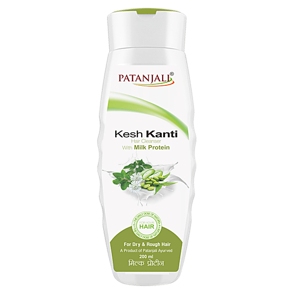 Patanjali Kesh Kanti Milk Protein Shampoo 200ml