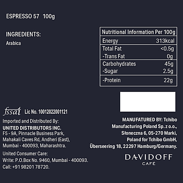 Davidoff Espresso 57 Instant Coffee Powder, 100g - Image 10