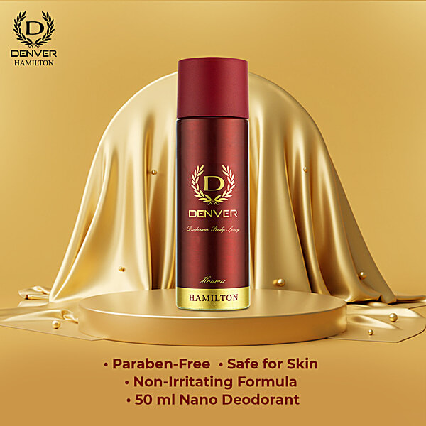 Buy Denver Deodorant Spray Honor 165 Ml Online At Best Price of Rs