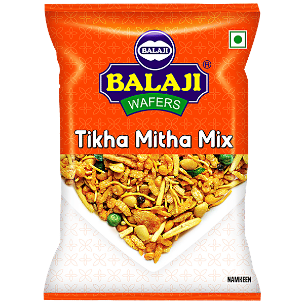 Buy Balaji Namkeen Tikha Mitha Mix 70 Gm Pouch Online at the Best