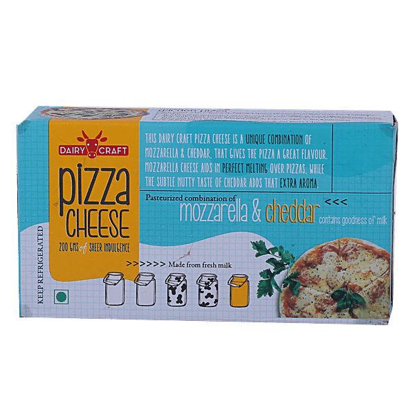 Buy Dairy Craft Cheese Pizza 200 Gm Carton Online At Best Price of