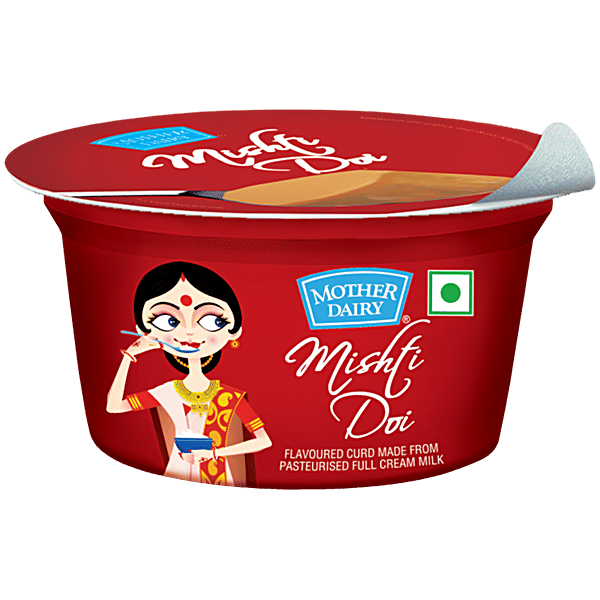 Buy Mother Dairy Mishti Doi 80 Gm Cup Online at the Best Price of