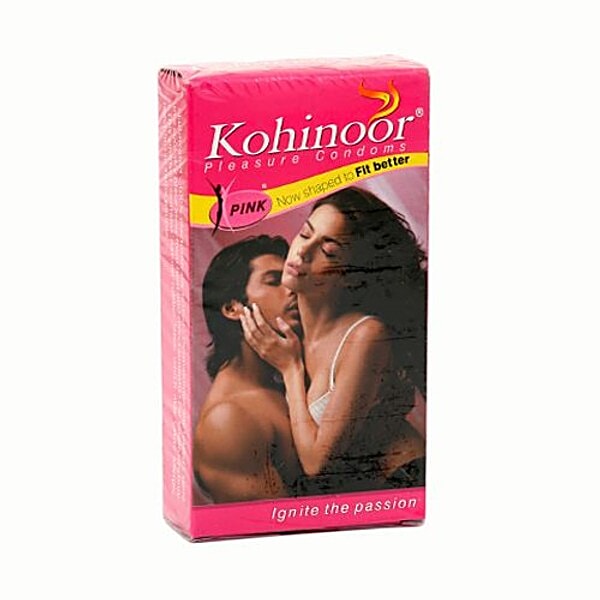 Buy Kohinoor Condoms Pleasure Pink 10 Pcs Carton Online At Best