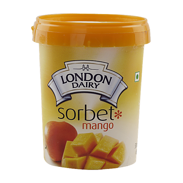 Buy London Dairy Ice Cream Mango Sorbet 500 Ml Tub Online At Best