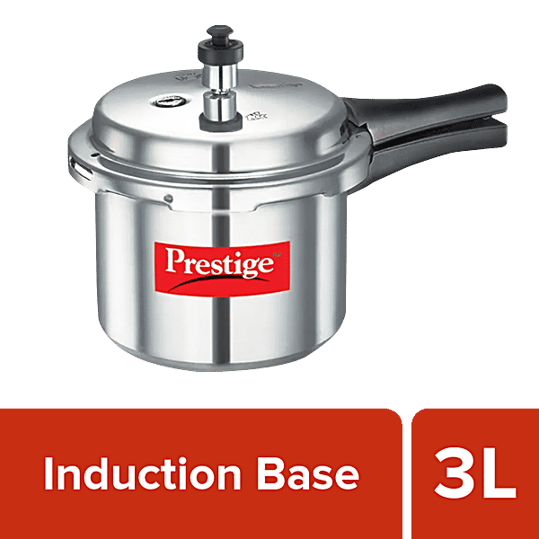 Prestige Popular Plus Aluminium Outer Lid Pressure Cooker Induction Base,  10003, L