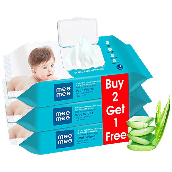Buy Mee Mee Baby Wipes Lemon Fragrance 30 Pcs Pouch Online At Best