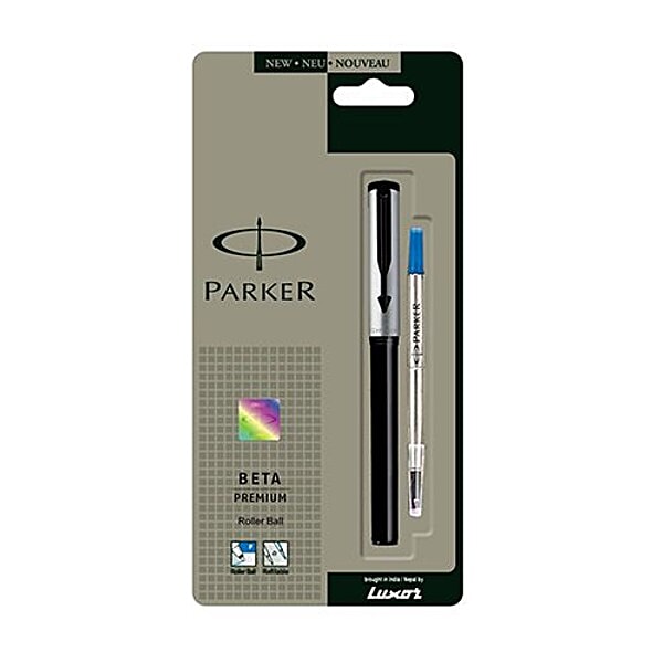 Buy Parker Beta Premium Ball Pen Silver Roller Pc Online at the