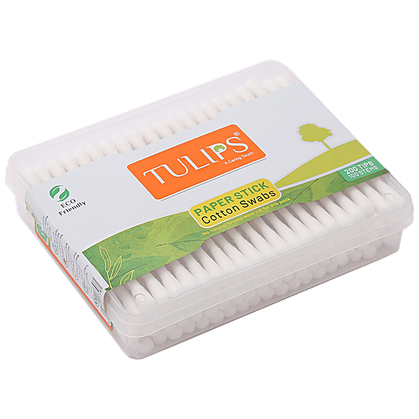 Tulips Cotton Buds, 100 pcs