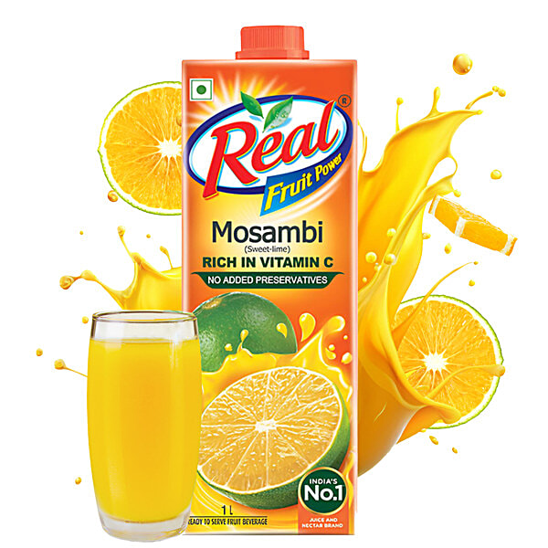 Real Fruit Power Juice Mosambi, L