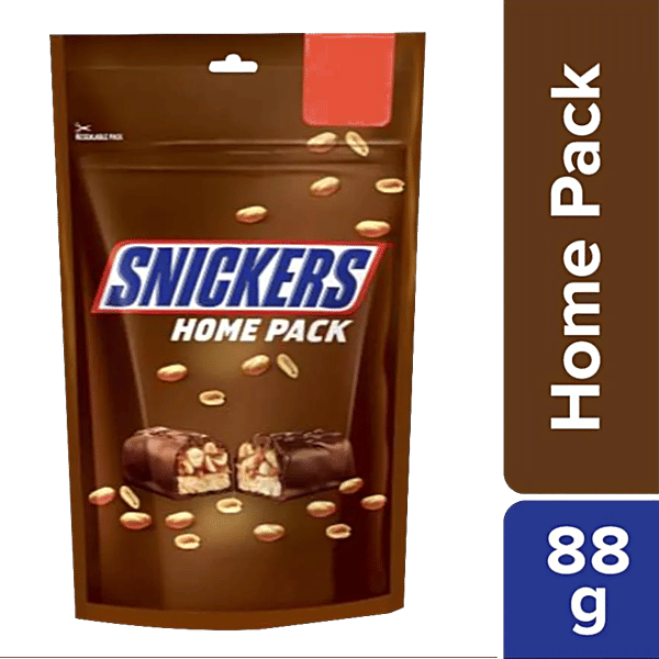 Buy Snickers Chocolate Home Pack 88 Gm Online At Best Price of Rs