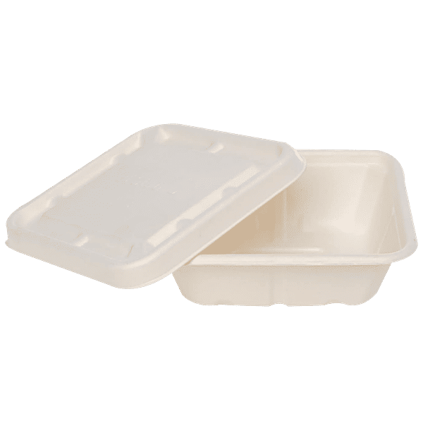 Ecoware Disposable Food Box with lid 750 ml, 10 pcs