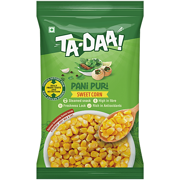 Buy Tadaa Boiled Sweet Corn Kernel Spice Up With Chat Masala