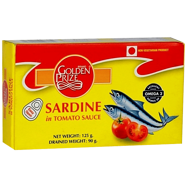 Buy Golden Prize Canned Sardine in Tomato Sauce Online at Best
