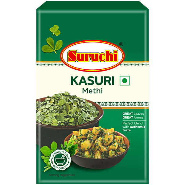 Methi Leaves Kasuri Methi Chicken Recipe Buy Suruchi Kasuri Methi