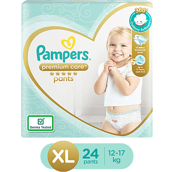 Xl Size Pampers Pants Extra Large Pampers Premium Care Diaper