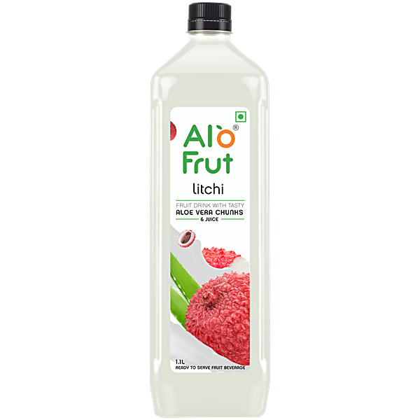 ALO FRUIT LITCHI ALOE VERA CHUNKS AND JUICE 1.1L