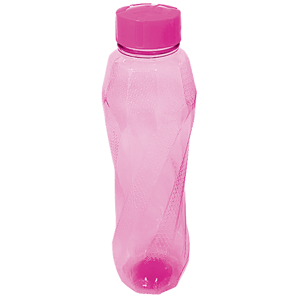 Princeware Pet Plastic Water Bottle Pink, Silky, 900 ml