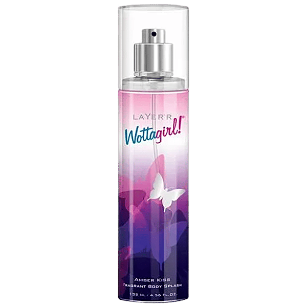 Buy Layerr Wottagirl! Perfume Spray Amber Kiss Online at Best