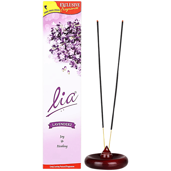 Buy Lia Lavenderz Incense Stick/Agarbatti - Provides Long-Lasting