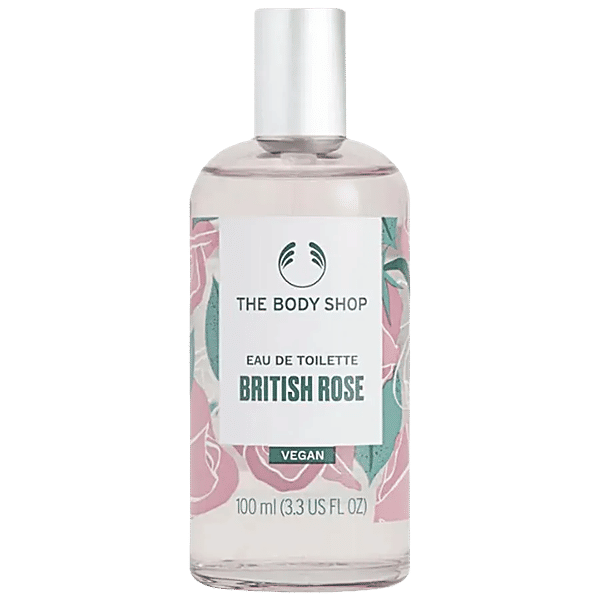 The Body Shop British Rose Eau De Toilette For Women, 100 ml