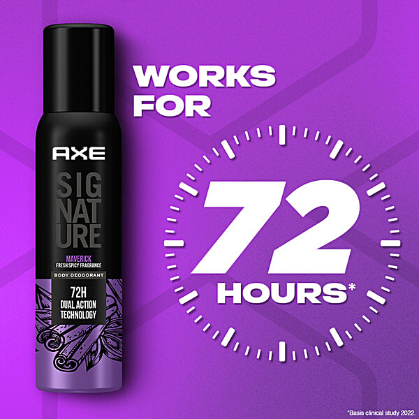 Buy Axe Signature - Maverick, Long Lasting, No Gas, Deodorant Body Spray, Perfume For Men Online at Best Price of Rs 295 - bigbasket
