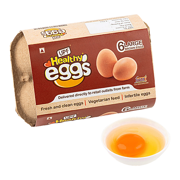 Buy UPF Healthy Brown Eggs Online at Best Price of Rs 107.16