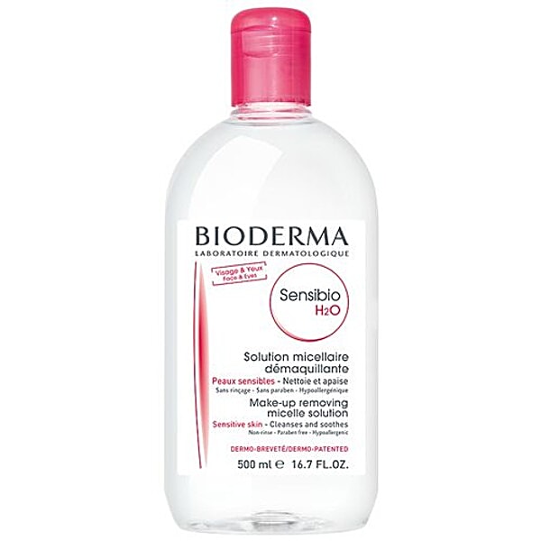 Bioderma Sensibio H2O 500ml 9本 Buy Bioderma Sensibio H2O Make-Up Removing Micelle Solution