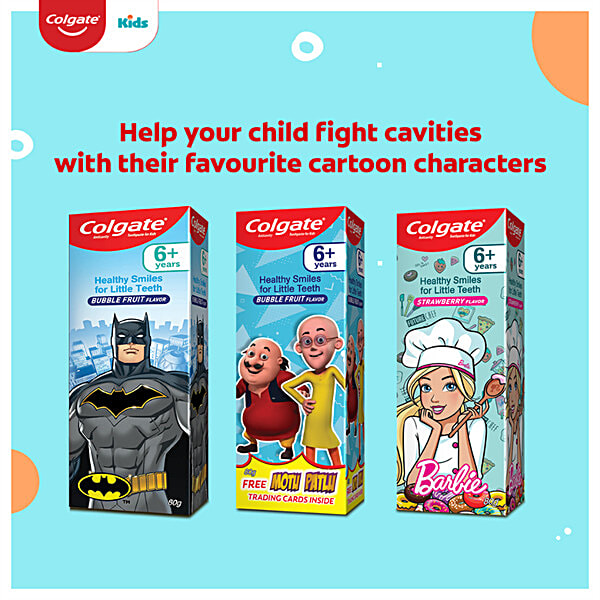 Cartoon Toothpaste For Kids