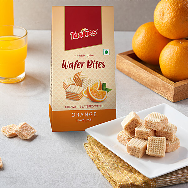 Buy Tasties Wafer Bites - Orange Online at Best Price of Rs 75