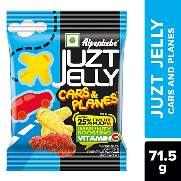 Buy Alpenliebe Juzt Jelly Cars & Planes Shape Assorted Flavour