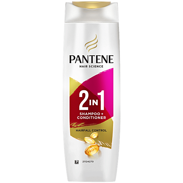 Pantene Pro-V Advanced Solution 2 In1 Shampoo & Conditioner - For Hairfall Control, 340 ml