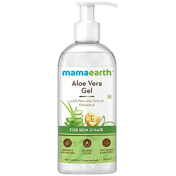 Buy Mamaearth Aloe Vera Gel With Pure Aloe Vera & Vitamin E For Skin & Hair  Online at Best Price of Rs 255.2 - bigbasket