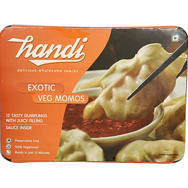 Buy Handi Exotic Veg Momos Online at Best Price of Rs 190 - bigbasket
