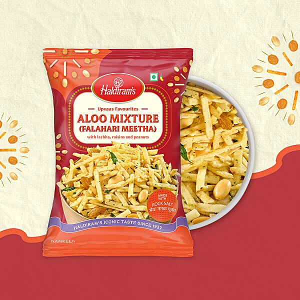 HALDIRAM’S ALOO MIXTURE FALAHARI MEETHA 150G.