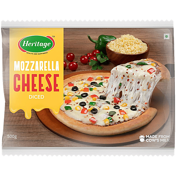 Buy Heritage Mozzarella Cheese Online at Best Price of Rs 282.15