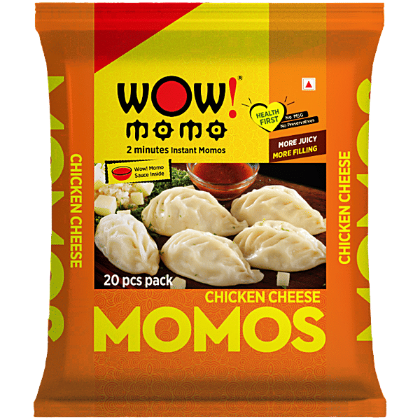 Buy Wow! Momo Chicken Cheese Momos Online at Best Price of Rs 225
