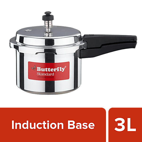 Buy Butterfly Aluminium Outer Lid Pressure Cooker Induction Base
