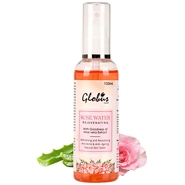 Buy Globus Naturals Rejuvenating Rose Water With Goodness Of Aloe Vera  Extract Online at Best Price of Rs null - bigbasket