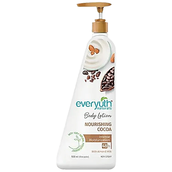 Buy Everyuth Naturals Nourishing Cocoa Body Lotion - With Almond